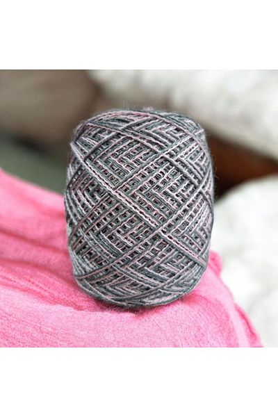 Kırlangıç Double Layer Chain Mercerized & Sim Mix Design Hand Knitting Rope 30 Gr