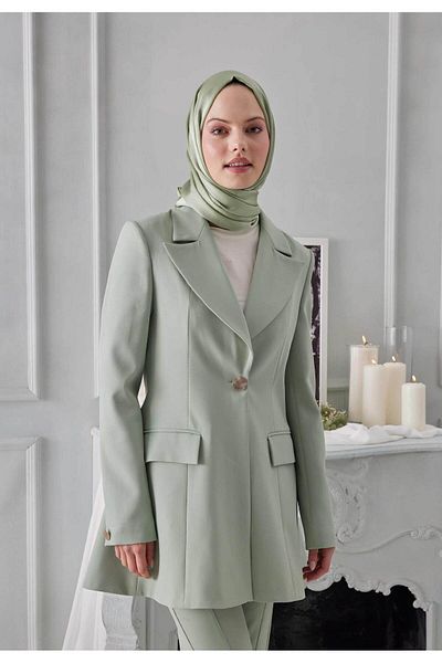 ŞURA ŞAL Janjanli Shawl Mint