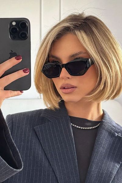 REN EYEWEAR Paris Black Cat Eye Women's Sunglasses – Uv400 Protection