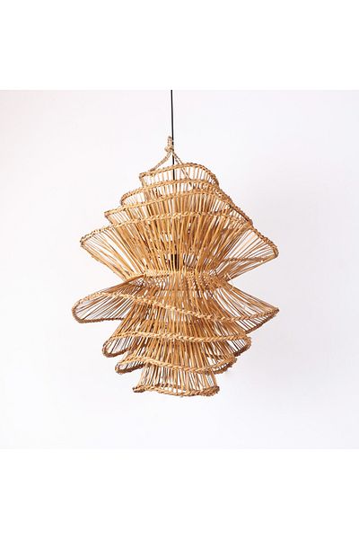 Mylamp Luna Rattan Chandelier 70X65 cm