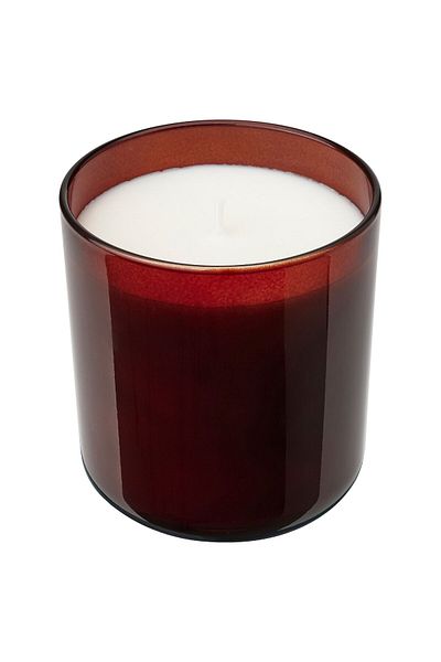 IKEA STÖRTSKÖN Scented candle in glass, Berries/red, 50 hr