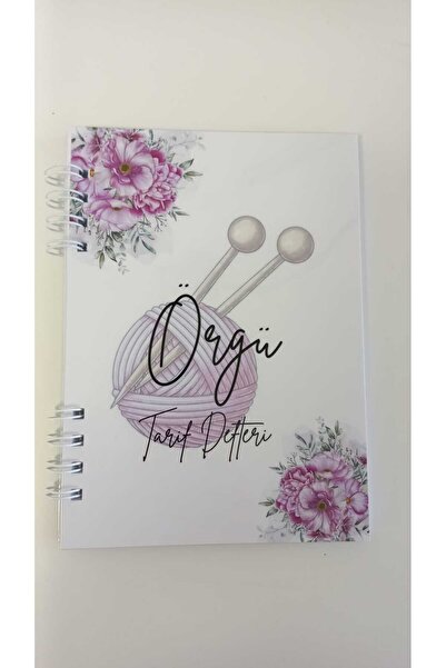 Genel Markalar Örgü Tarif Defteri A5 PVC Kapak 50 syf