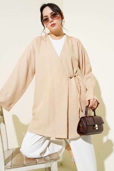 YILMAZBARMAZ γυναικείο λινό καπάκι