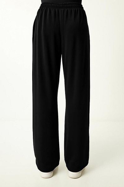 DÜVEN Modal Fabric Wide Leg Trousers - Wide Leg Sweatpants