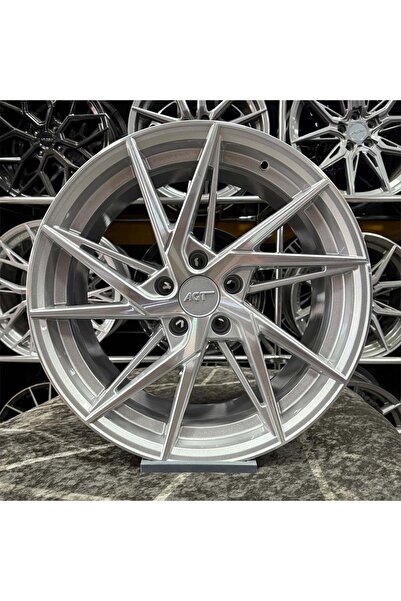 kormetal 18 inç 5x112 GOLF JETTA UYUMLU Gümüş Jant Modeli Volkswagen Audi Uyumlu