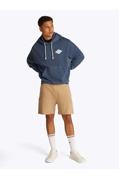 Tommy Hilfiger Суитшърт с качулка TJM RLX VARSITY GRAPHICS