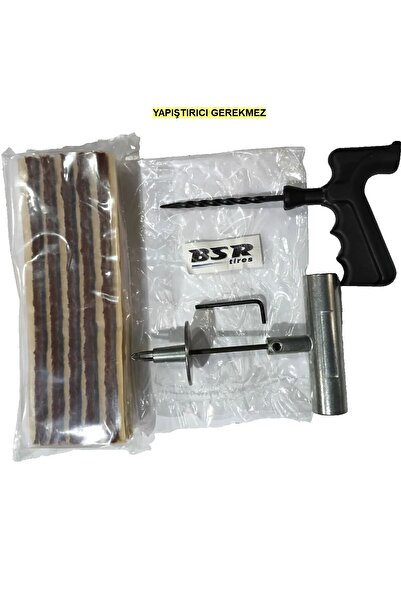 Bsr Dubleks Lastik Tamir Seti 2 Alet, 30Ad 6x200mm Uzun Amerikan Fitil