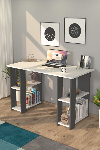 Moonlife Hipo Çalışma Masası Antrasit