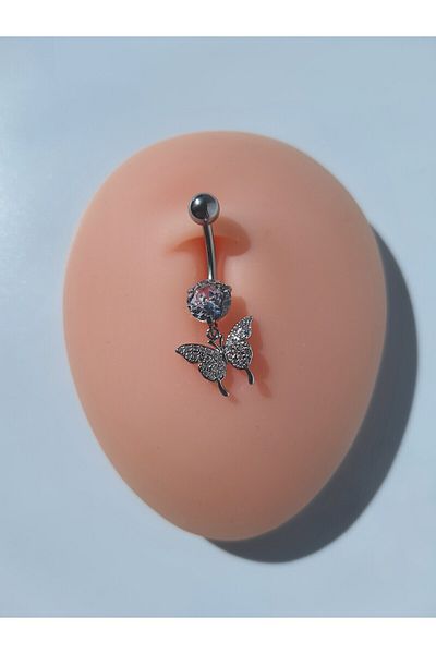 kurukafagift Butterfly Model Belly Piercing
