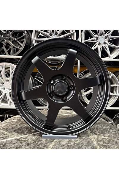 kormetal 17 inç 5x114.3 VOLKS T37 CİVİC İ30 COROLLA UYUMLU Siyah Jant Modeli ( 4 ADET )