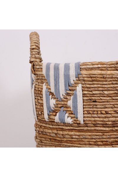 Mylamp Efes Makromeli Natural Abaka L Basket 40X48 cm