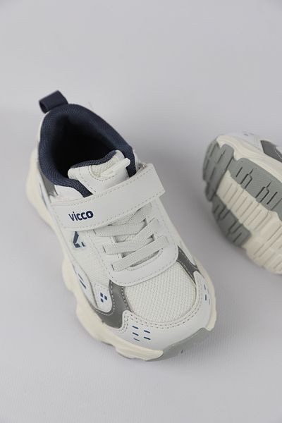 Vicco Number 26-35 Vicco Tag Sports Shoes - White