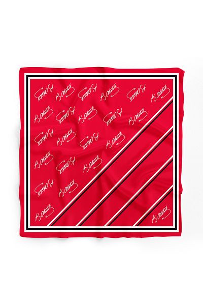TUA K.Ataturk Signature Pattern Bandana/Scarf