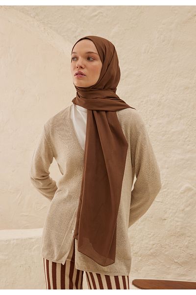 Fresh Viscose Shawl - Ramie Tree Shell Design