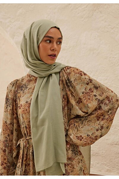 Fresh شال فيسكوز رامي أخضر