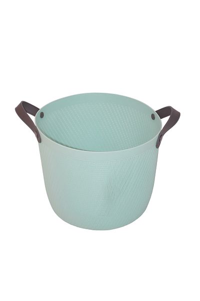 Generic Round plastic laundry basket with handle