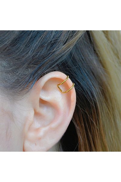 Heppii Unisex 316 L Non-Perforated Steel Piercing Straight-Through for Ear, Lip and Nose