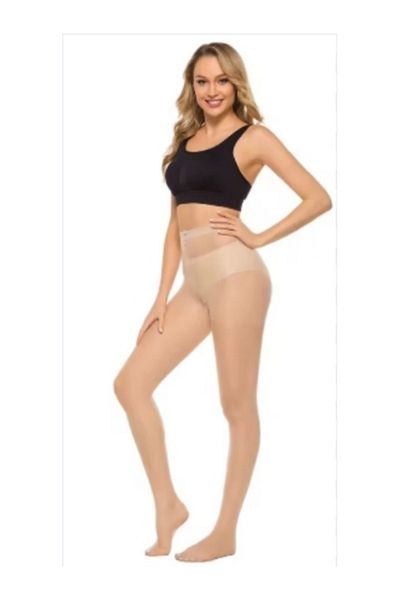 Dark 6 Pack Shiny 15 Denier Thin Fit Skin Pantyhose