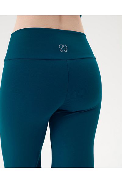 Ayma Active Pantaloni sport - Albastru - Crop