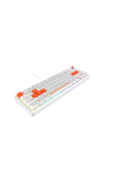 Gamertek GamerTek Fusion 65% Wireless Mechanical Keyboard - White