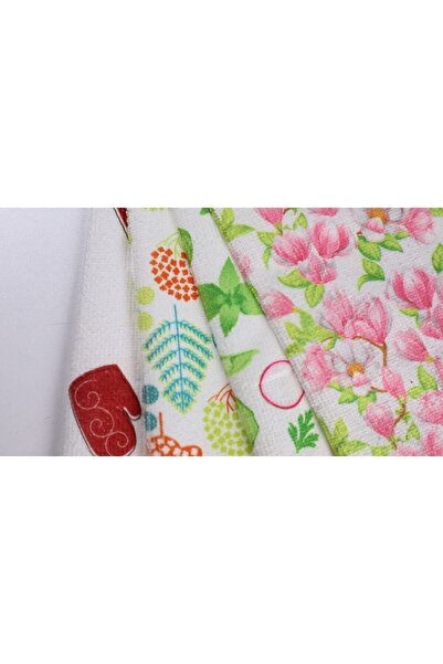 Suff Mikrofiber 4lü Mutfak Bezi Bezi 32x32cm - Çiçek Sepeti