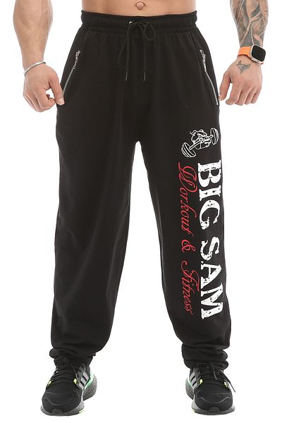 Big Sam Fitness Pants Baggy Cut Sweatpants 1094