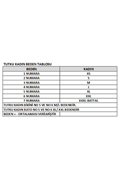 Tutku Stella Bikini-Külot 6'lı