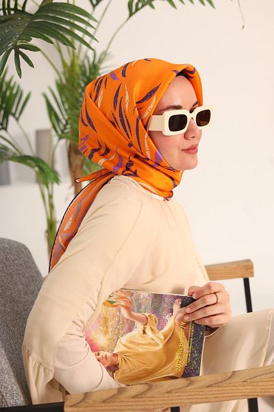 Silk Home 11432-34 Μοντέλο Twill Μεταξωτό Κασκόλ
