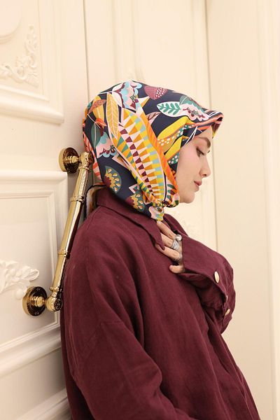 Silk Home Μεταξωτό κασκόλ Twill 11461-11