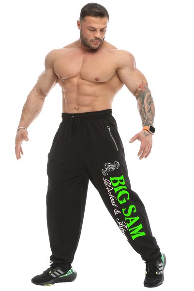 Big Sam Erkek Pano Baskılı Rahat Kesim Body Pantolon 1091