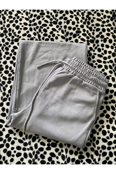 DÜVEN Modal Blended Loose Cut Trousers Oversize Cut Sweatpants