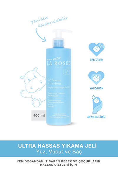 La Rosee Paris Mon Petit ULTRA HASSAS YIKAMA JELİ Organik Bitkisel Gliserin İ...