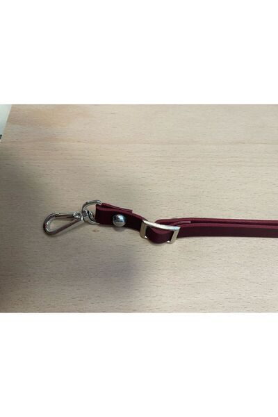 YUMAK HOBİ EVİ 1 cm Wide Faux Leather Bag Strap