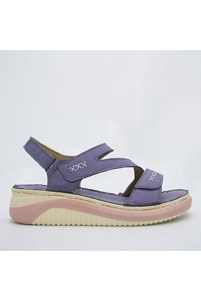 CONSUELO Sandale ortopedice din piele cu velcro 10229