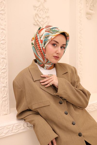Silk Home Копринен шал от кепър 11461-35