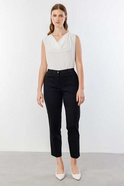 Ekol Pocketless Trousers with Elastic Waist