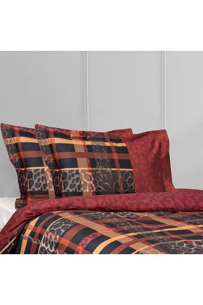 Luoca Patisca DIGITAL SATIN DOUBLE PERSONAL Duvet Cover Set LEONA