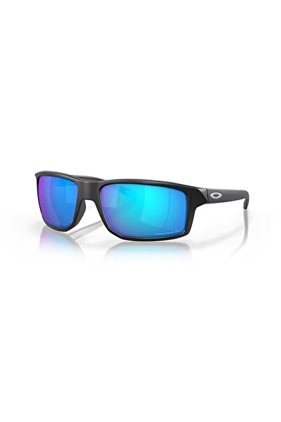 Oakley 9449 944912   60 Gibston Outdoor Polarized Mirrored Rectangle Matte Bl...