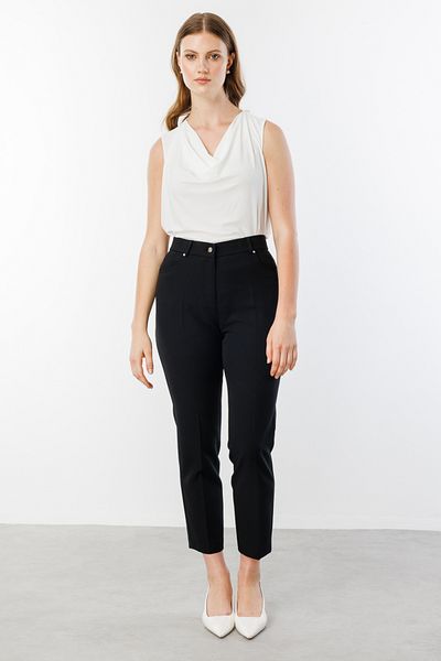 Ekol Side Pocket Trousers with Elastic Waist