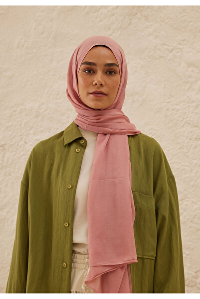 Freshscarfs Gülpembe Rami Viskon Şal