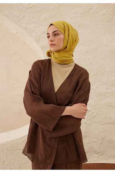 Fresh Daisy Thin Cotton Voile Shawl