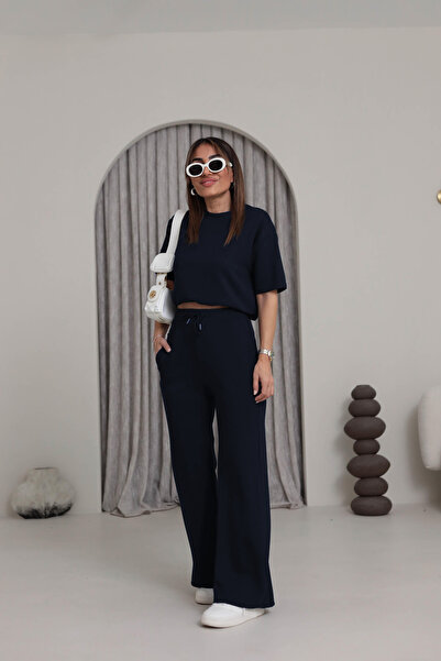 YAKAMEL Set de trening pentru femei, cu decolteu rotund, talie super înaltă, ...