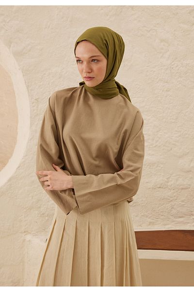 Fresh Thin Cotton Vual Swallow Moosgreen