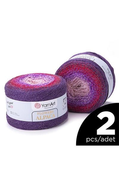 Yarnart Flowers Alpaca Knitting Yarn - 434 - 2 Pcs