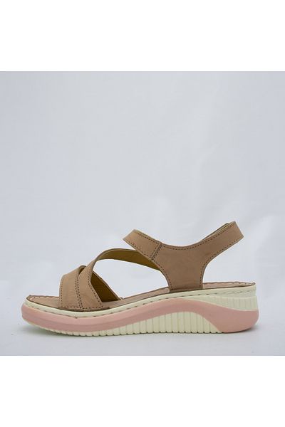 CONSUELO Sandale ortopedice din piele cu velcro 10229