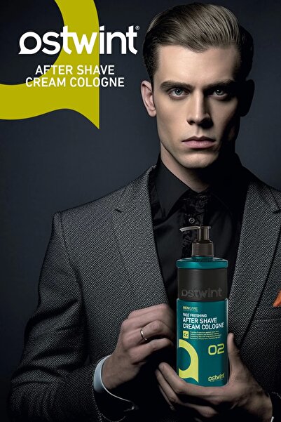 Ostwint After Shave Krem Tıraş Kolonyası No:2 Oud 400ml Nemlendirici, Ferahla...