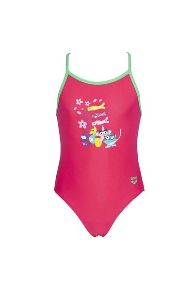 ARENA Pink Swimmer Girl One Piece Children's Swimsuit 003092906