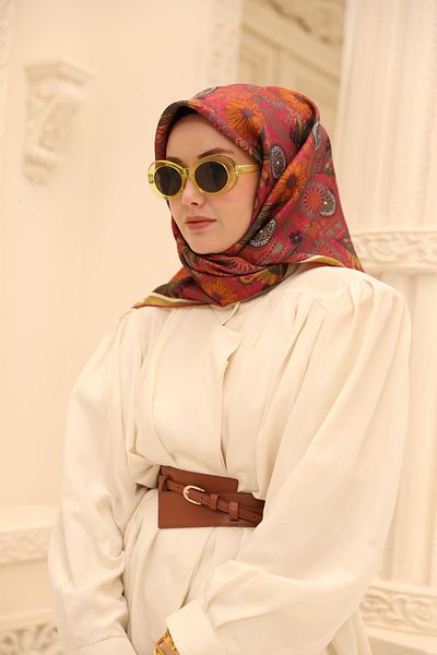 Silk Home Μεταξωτό κασκόλ Twill 11463-42