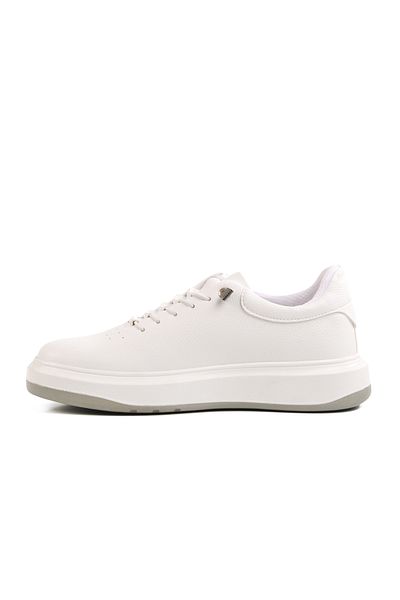 AYAKMOD White Rubber Laced Men's Casual Shoes 404 m