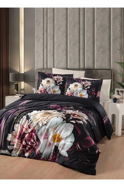 Luoca Patisca DIGITAL SATIN DOUBLE PERSONAL Duvet Cover Set FELINO